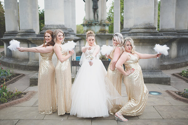 Lucy and Bridesmaids