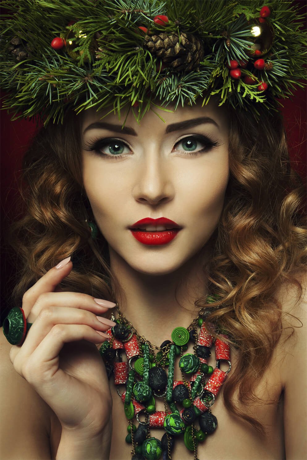 Christmas with NGJ Makeup & Hair